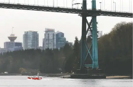 lions gate bridge cruise ship