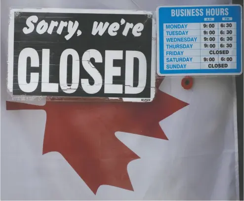  ?? ADRIAN WYLD / THE CANADIAN PRESS FILES ?? There has been no capital deeping or productivi­ty growth in Canada in eons because the massive spending at the government level has continued to crowd out private-sector investment, David Rosenberg writes.