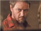  ?? PROVIDED BY JAY MAIDMENT/UNIVERSAL PICTURES ?? James McAvoy stars as the charming but sinister Paddy in “Speak No Evil,” a remake of a Danish horror film.