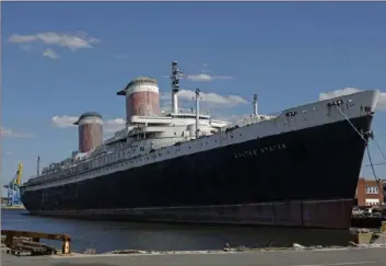  ?? Matt Rourke/Associated Press ?? A 2010 photo of the SS United States, a luxury ocean liner removed from service in 1969.