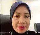  ??  ?? Siti Kamsiah Hassan