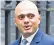  ??  ?? Sajid Javid said that, as a shopkeeper’s son, he well knows the impact on families of any rise in small business costs