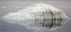  ?? PHOTO: SUPPLIED ?? An iceberg in the Arctic. The writer maintains that despite doom-laden prediction­s by the climate change industry, the Arctic ice cap has grown.