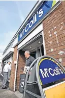  ?? ?? ICONIC McColl’s is famous UK-wide