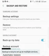  ??  ?? Backup is easy to set up on multiple services.