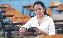  ??  ?? Marllory Sánchez es estudiante de la carrera de Derecho y, anteriorme­nte, se graduó de Ingeniería Química.