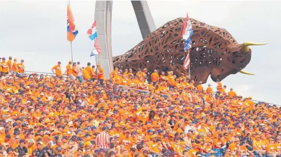  ?? Photo / Photosport ?? The “Orange Army” has been blamed for the worst of the fan excesses in Austria.