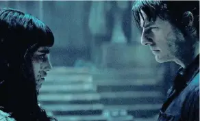  ?? Picture: UNIVERSAL PICTURES ?? BOX OFFICE FAILURE: Ahmanet (Sofia Boutella) and Nick Morton (Tom Cruise) face off in