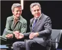  ?? PHOTO: REUTERS ?? US Secretary of State Antony Blinken (right) with European Commission Vice President Margrethe Vestager in Lulea, Sweden