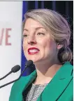  ?? RYAN REMIORZ/THE CANADIAN PRESS ?? Heritage Minister Melanie Joly calls Ottawa’s plan a “strategy with teeth and money.”