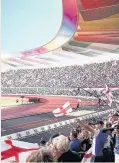  ??  ?? How the Commonweal­th stadium in Birmingham will look