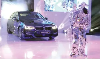  ??  ?? The BMW 5 Series currently available at Mohamed Yousef Naghi Motors’ showrooms.