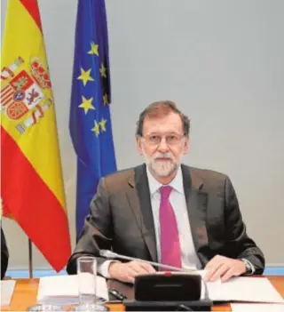  ?? JAIME GARCIA ?? El presidente del Gobierno, Mariano Rajoy, ayer en La Moncloa