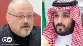  ??  ?? Holt der Mord an Kaschoggi (l.) Mohammed bin Salman ein? RoG hat Anzeige erstattet