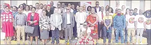  ?? (Pics: Phiwase Phungwayo) ?? The MSF representa­tives and Ministry of Health officials pictured with other stakeholde­rs.