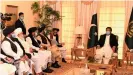  ??  ?? Pakistan sees the Taliban as its 'best card' in Afghanista­n, as Prime Minister Imran Khan meets with Taliban leaders