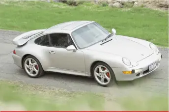  ??  ?? Bonhams 993 Turbo, sold for £81,400, £4900 over estimate