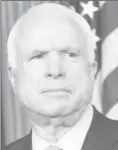  ??  ?? John McCain