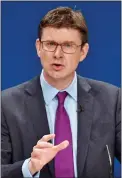  ??  ?? ALL CHANGE: Minister Greg Clark