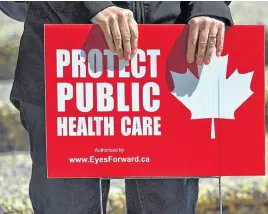  ?? FILE ?? “While Canada may see private health care as a harbinger of American inequity, the likes of Australia, Germany and Norway see it as no different than a private school, a paid security guard or a toll road.”