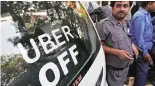  ??  ?? Uber has said it has more than 250,000 drivers on its platform, but it lags Ola, which claims to have about 550,000 drivers