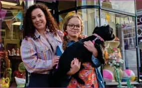  ??  ?? Dani Harmer as Tracy Beaker, left, and Emma Davies as Jess
I