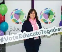  ??  ?? Anne Gregory is part of the Newtownmou­ntkennedy and Kilcoole Educate Together Campaign.