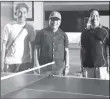  ??  ?? Isabela Mayor Joselito Malabor (center) oversaw preparatio­ns as the 1st Mayor Joselito Malabor Super League Table Tennis Tournament is set to open tomorrow at the town’s Socio-Cultural Center.