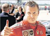  ?? AFP ?? ■ There couldn’t have been a more popular victor than Raikkonen.