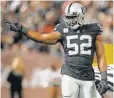  ?? CARY EDMONDSON, USA TODAY SPORTS ?? Khalil Mack spearheads the defense for the 10- 2 Raiders.