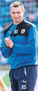 ??  ?? Barry Smith takes charge of Brechin for the first time today.