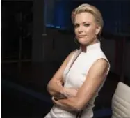  ?? THE ASSOCIATED PRESS ?? In this May 5, 2016 file photo, Megyn Kelly poses for a portrait in New York. Kelly’s debut on NBC News this Sunday is a real-life cliffhange­r involving Russian President Vladimir Putin. The former Fox News Channel personalit­y is in Russia and going...