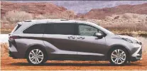  ?? TOYOTA ?? The 2021 Toyota Sienna is an IIHS Top Safety Pick+ for 2020.