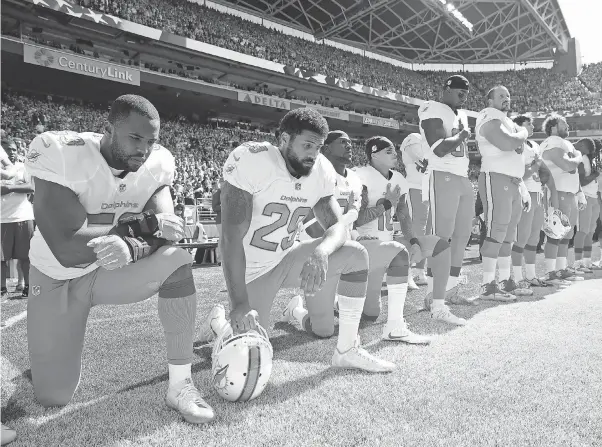  ?? STEPHEN BRASHEAR/AP ?? CBS Sports doesn’t plan to televise the playing of the “Star-Spangled Banner” as part of its weekly NFL broadcasts.