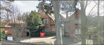  ??  ?? ■ The present Abbeyfield building in Ashby Road, which is proposed to be demolished.