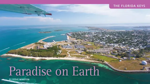  ??  ?? TOP: Aerial view of Key West.
CENTER: Uncorked Food and Wine Festival in Key West.