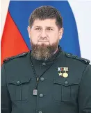  ?? Foto: Reuters / Chingis Kondarov ?? Wieder schwere Vorwürfe gegen Ramsan Kadyrow.