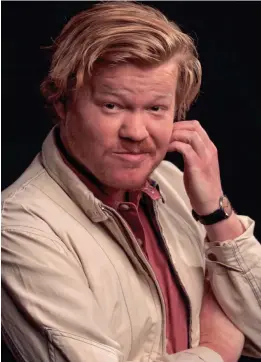  ?? ROBERT DEUTSCH/USA TODAY ?? Jesse Plemons (aka Todd from “Breaking Bad”) talks about “El Camino” and “The Irishman” on Oct. 24.