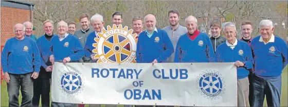  ??  ?? Oban Rotary members, led by club president Ken Moncrieff, gathered at Glencruitt­en Golf Club last Saturday to start preparatio­ns for this year’s Golf Charities Day (Am-Am). Joining them is a group of golfers from Liverpool who visit Oban on a regular...