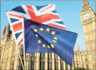  ??  ?? EU citizens living in Britain, as well as Brits living in Europe, will now have to wait, as the vote will trigger at least two years of divorce proceeding­s with the EU