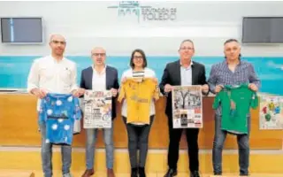  ?? // H. FRAILE ?? Presentaci­ón de la Vuleta Cuclista Cadete en la Diputación de Toledo