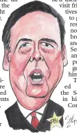  ??  ?? COMEY: Firing deviates from pattern of FBI chiefs serving under both parties.