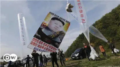  ??  ?? South Korean parliament has passed a controvers­ial bill that makes it illegal to launch helium balloons carrying propaganda leaflets into the North