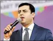  ?? DPA-BILD: SUNA ?? Selahattin Demirtas kandidiert für die HDP.
