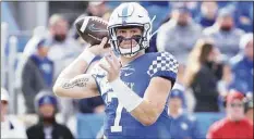  ?? Andy Lyons / Getty Images ?? Xavier alum and Kentucky QB Will Levis is being hyped by some pundits as the No. 1 pick in next year’s NFL Draft.