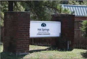  ?? The Sentinel-Record/Richard Rasmussen ?? DEATHS REPORTED: The Arkansas Department of Health said Thursday that Hot Springs Nursing and Rehabilita­tion — A Waters Community reported 10 resident deaths Wednesday. The department said details on when the deaths occurred at the nursing home were not yet available.