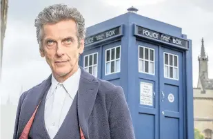  ??  ?? LAST SERIES Peter has announced he is leaving the role of the Doctor. Right, Chris Chibnall