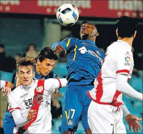  ?? FOTO: EFE ?? El Getafe lo tuvo en la mano
A la media hora ganaba ya por 3-0. Acabó eliminado