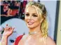  ?? VALERIE MACON/AFP VIA GETTY IMAGES/TNS ?? Britney Spears in Hollywood, California, in 2019.