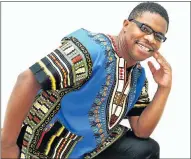  ??  ?? MUSIC MAN: Mayibongwe Mpanda is excited about the release of his new music video, which he has been promoting this festive season